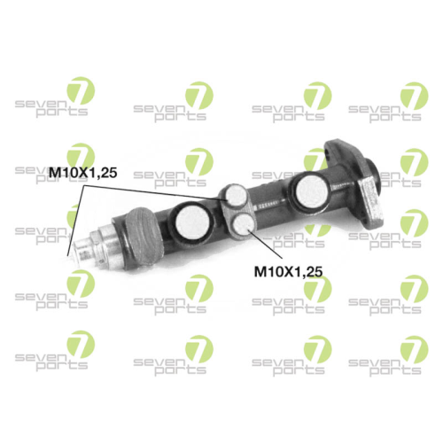 Hauptbremszylinder 7 Seven Parts SVI51150 f&uuml;r