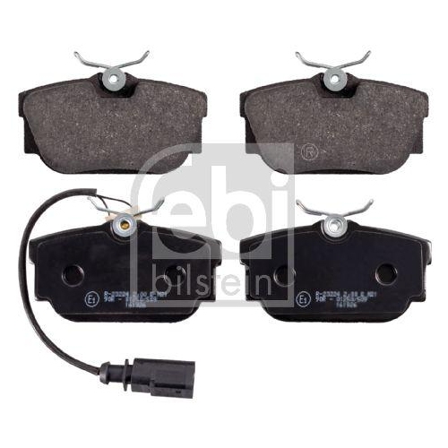 Bremsbelagsatz Scheibenbremse Febi Bilstein 16412 f&uuml;r VW Hinterachse
