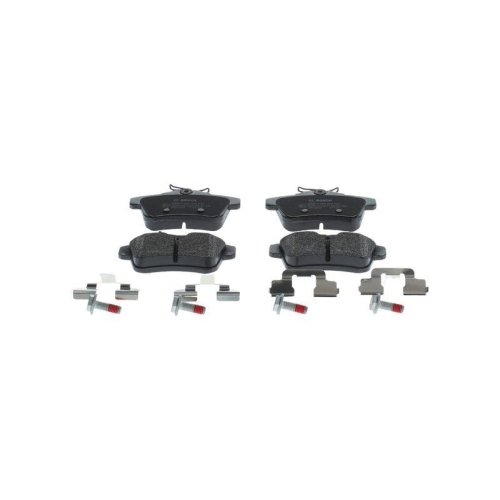 Bremsbelagsatz Scheibenbremse Bosch 0986494640 f&uuml;r Citro&euml;n Peugeot Hinterachse