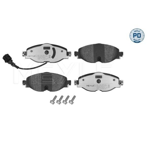 Bremsbelagsatz Scheibenbremse Meyle 0252568320PD für Audi Ford Seat Skoda VW