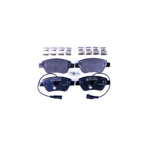Bremsbelagsatz Scheibenbremse Hella 8DB 355 016-071 f&uuml;r Alfa Romeo Citro&euml;n Fiat