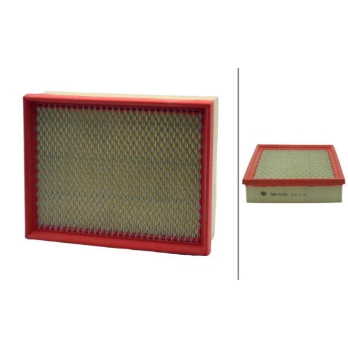 Luftfilter Hella 8ZA 366 131-241 f&uuml;r Ford Lincoln Ford (changan)