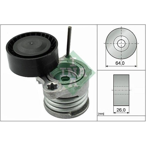 Riemenspanner Keilrippenriemen Schaeffler Ina 534 0331 10 für Bmw Mini