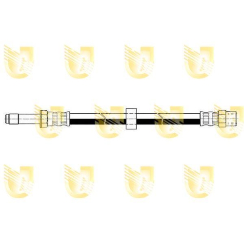 Bremsschlauch Unigom 377253 f&uuml;r Seat Vorne