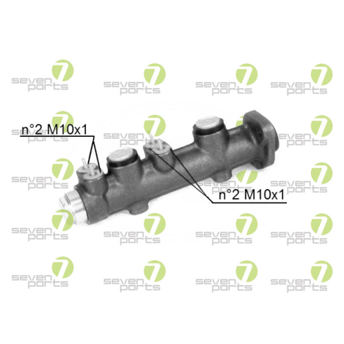 Hauptbremszylinder 7 Seven Parts SVI51240 f&uuml;r
