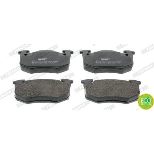 Bremsbelagsatz Scheibenbremse Ferodo FDB881 Premier Eco Friction f&uuml;r Renault