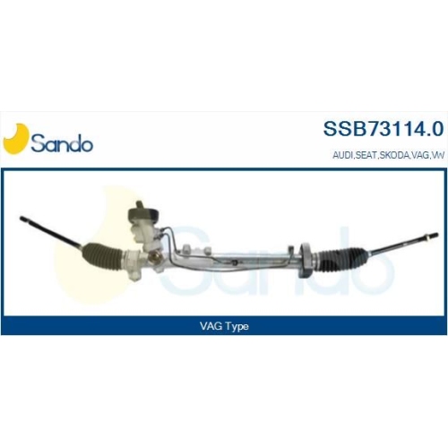 Lenkgetriebe Sando SSB73114.0 f&uuml;r Seat VW Vag