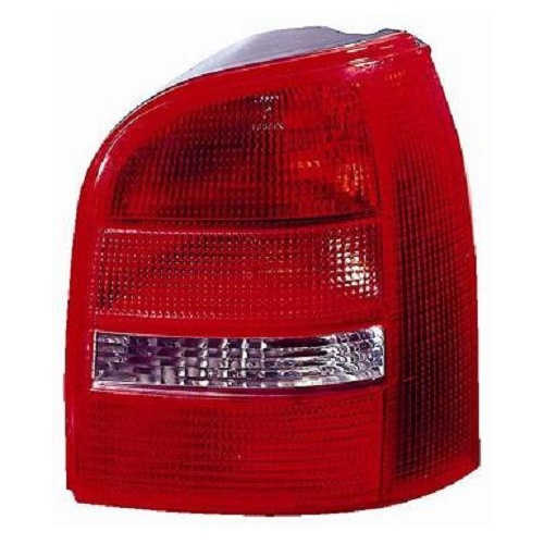 R&Uuml;CKLICHTEINHEIT RECHTS AUDI A4 99 WEISS/ROT KOMBI RECHTS DEPO MARKE