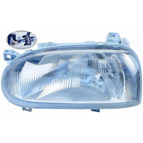 SCHEINWERFER VOLKSWAGEN GOLF III 1 PAR. DX 91/92 C\CONNET. F&Uuml;R MOD. 93' MARC
