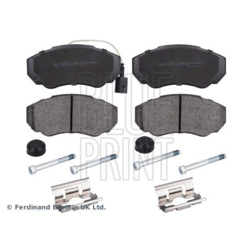 Bremsbelagsatz Scheibenbremse Blue Print ADP154222 für Citroën Fiat Peugeot
