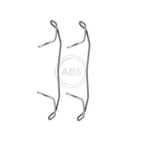 Zubeh&ouml;rsatz Scheibenbremsbelag A.b.s. 1123Q f&uuml;r Audi Ford Mazda Peugeot Saab VW