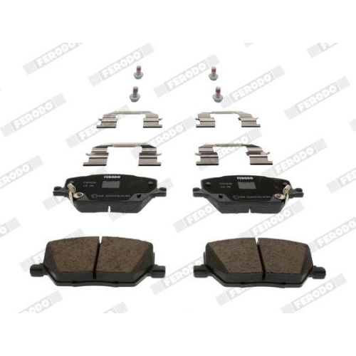 Bremsbelagsatz Scheibenbremse Ferodo FDB4688 Premier f&uuml;r Alfa Romeo Fiat Jeep