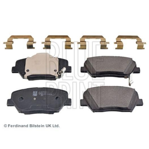 Bremsbelagsatz Scheibenbremse Blue Print ADG042187 f&uuml;r Hyundai Kia Vorderachse