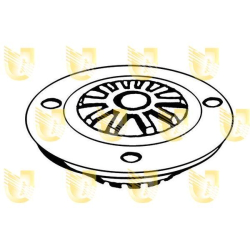 Federbeinst&uuml;tzlager Unigom 392042 f&uuml;r Alfa Romeo Vorderachse Links