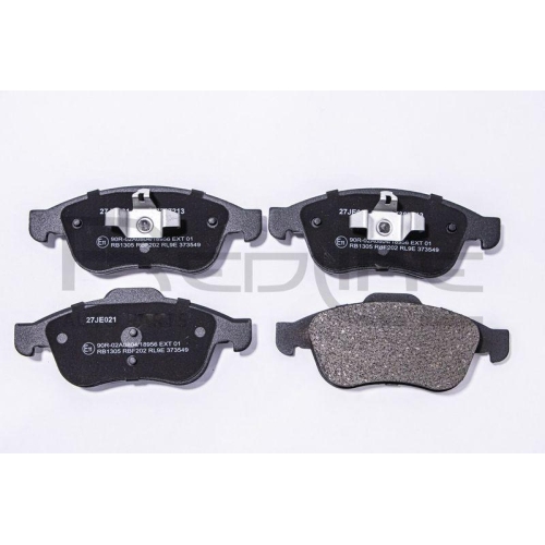 Bremsbelagsatz Scheibenbremse Red-line 27JE021 für Alfa Romeo Chrysler Dodge