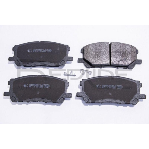 Bremsbelagsatz Scheibenbremse Red-line 27LX011 f&uuml;r Toyota Lexus Vorderachse