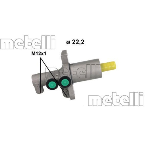 Hauptbremszylinder Metelli 05-1224 f&uuml;r Bmw