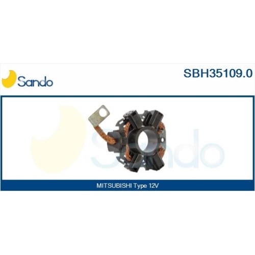 Halter Kohleb&uuml;rsten Sando SBH35109.0 f&uuml;r Fiat Mazda Mitsubishi