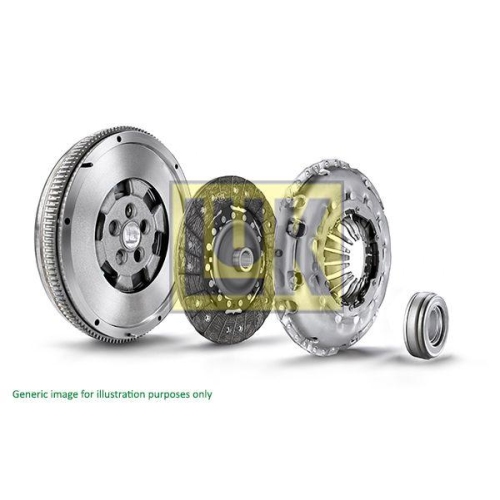 Kupplungssatz Schaeffler Luk 600 0139 00 Luk Repset Dmf für Audi Audi (faw)