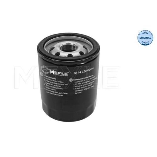&Ouml;lfilter Meyle 32143220004 Meyle-original: True To Oe. f&uuml;r Mitsubishi Smart