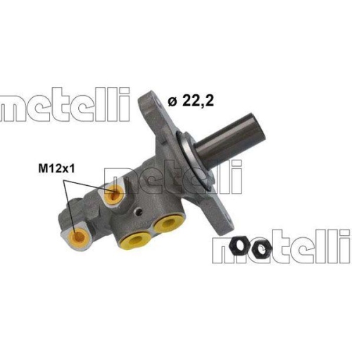 Hauptbremszylinder Metelli 05-1227 f&uuml;r Dacia