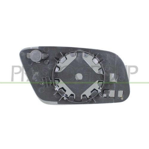Spiegelglas Außenspiegel Prasco AD0337504 für Audi Links