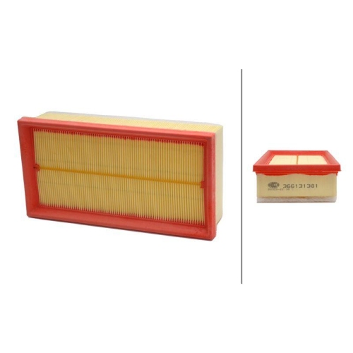 Luftfilter Hella 8ZA 366 131-381 f&uuml;r Bmw Citro&euml;n Fiat Peugeot Mini