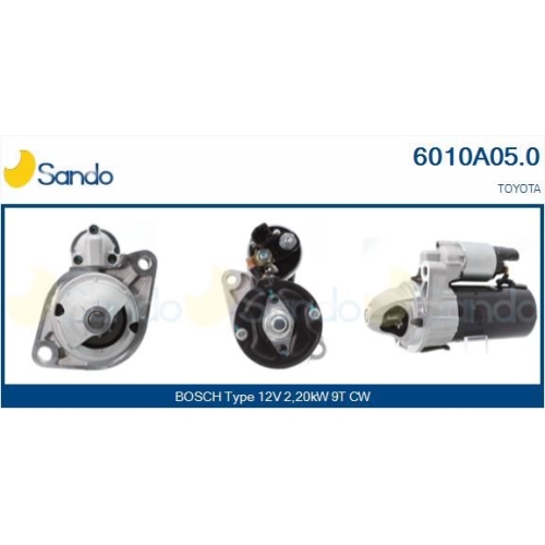 Starter Sando 6010A05.0 f&uuml;r Toyota