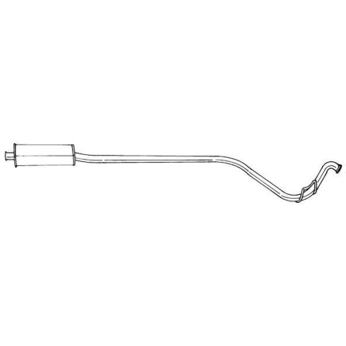 Mittelschalld&auml;mpfer Sigam 50472 f&uuml;r Renault