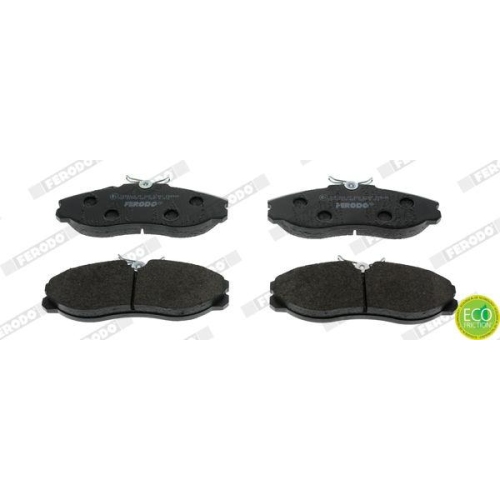 Bremsbelagsatz Scheibenbremse Ferodo FDB909 Premier Eco Friction für Ford Nissan