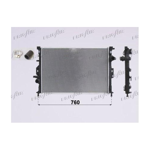 K&uuml;hler Motork&uuml;hlung Frigair 0105.3107 f&uuml;r Ford Volvo Land Rover