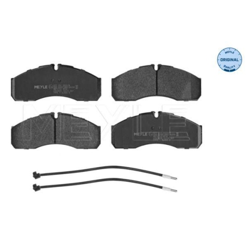 Bremsbelagsatz Scheibenbremse Meyle 0252916020W Meyle-original: True To Oe. f&uuml;r