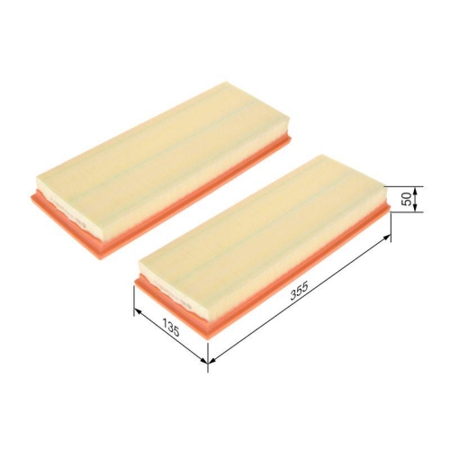 Servicekit 3 Filter Bosch f&uuml;r MERCEDES CLASSE S 500 450 400+6 Liter &Ouml;l 5w30