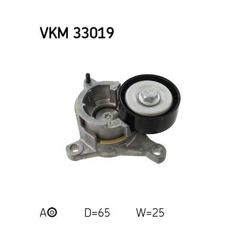 Riemenspanner Keilrippenriemen Skf VKM 33019 f&uuml;r Citro&euml;n Fiat Lancia Peugeot