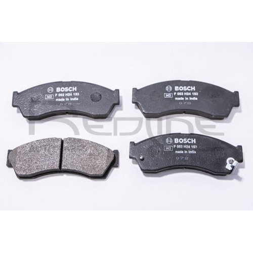 Bremsbelagsatz Scheibenbremse Red-line 27TA003 f&uuml;r Tata Vorderachse