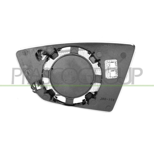 Spiegelglas Au&szlig;enspiegel Prasco ST4267513 f&uuml;r Seat Rechts