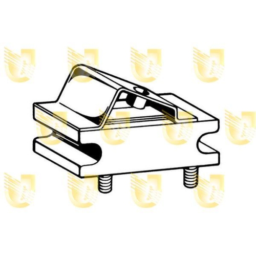 Lagerung Motor Unigom 396002 f&uuml;r Citro&euml;n Vorne