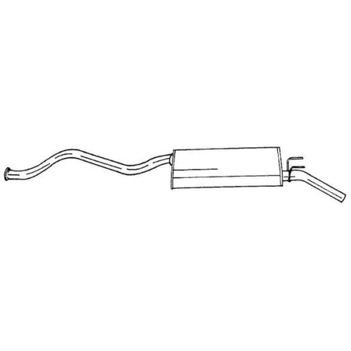 Endschalld&auml;mpfer Sigam 50629 f&uuml;r Renault