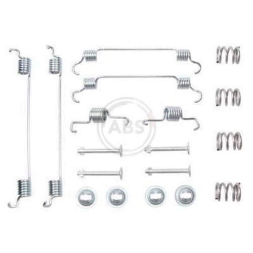 Zubeh&ouml;rsatz Bremsbacken A.b.s. 0820Q f&uuml;r Citro&euml;n Peugeot Toyota Hinterachse