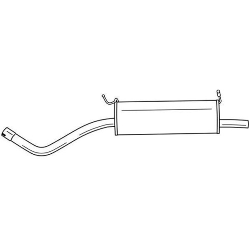 Endschalld&auml;mpfer Sigam 50686 f&uuml;r Renault