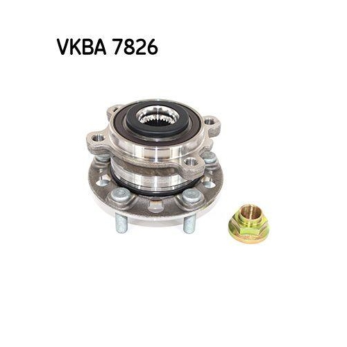 Radlagersatz Skf VKBA 7826 f&uuml;r Hyundai Vorderachse