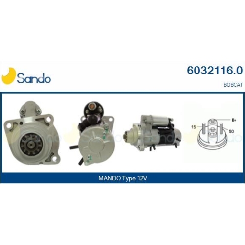 Starter Sando 6032116.0 f&uuml;r Bobcat