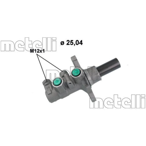 Hauptbremszylinder Metelli 05-1272 f&uuml;r Citro&euml;n Peugeot