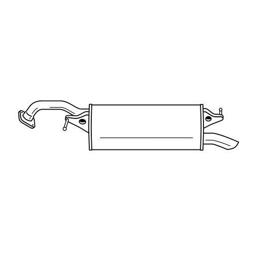 Endschalld&auml;mpfer Sigam 44618 f&uuml;r Toyota