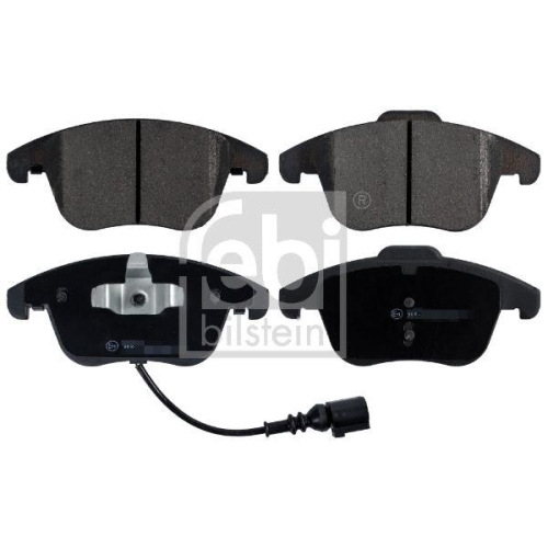 Bremsbelagsatz Scheibenbremse Febi Bilstein 16760 f&uuml;r Audi Seat VW Vorderachse