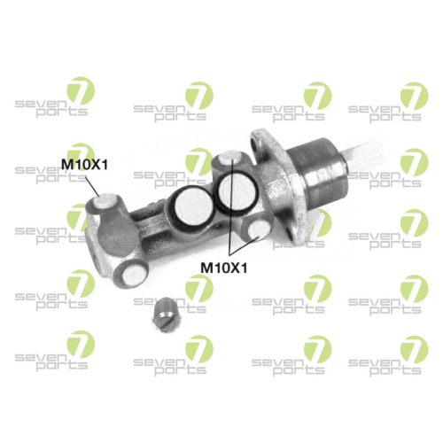 Hauptbremszylinder 7 Seven Parts SVI51680 f&uuml;r