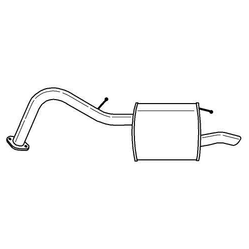 Endschalld&auml;mpfer Sigam 44677 f&uuml;r Toyota