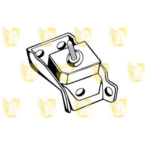 Mounting Engine Unigom 396017 for Renault