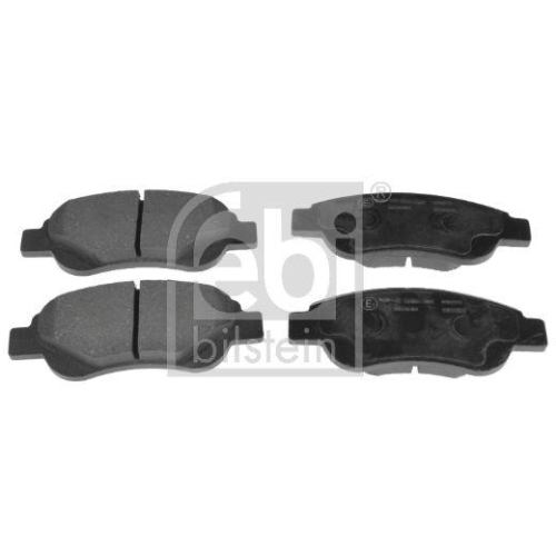 Bremsbelagsatz Scheibenbremse Febi Bilstein 16589 f&uuml;r Citro&euml;n Peugeot Toyota