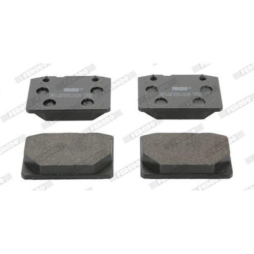 Bremsbelagsatz Scheibenbremse Ferodo FDB96 Premier Eco Friction f&uuml;r Fiat Lada